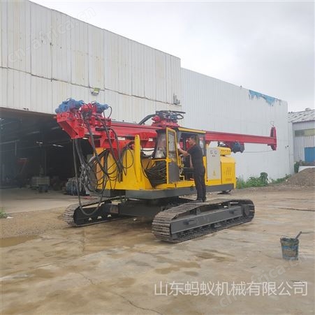 支架式潜孔非开挖钻机 基坑锚固麻花钻车 定做冲击式回转隧道钻机