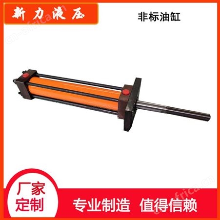 新力液压 伸缩式液压缸 非标油缸 超薄型液压缸