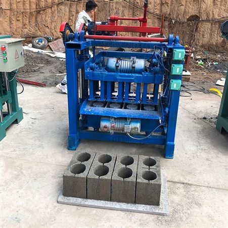 现货售 混凝土砌块成型机 免烧制水泥砌块砖机 手压标砖机 可试机