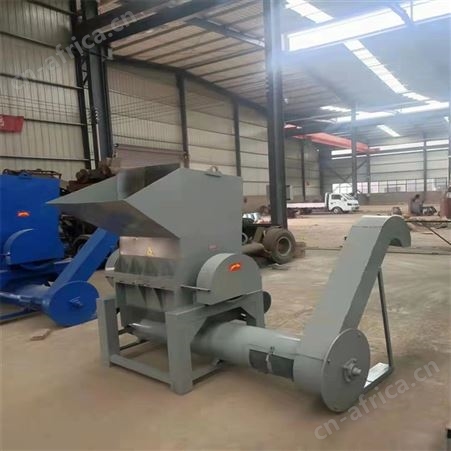 小型水果黑框粉碎机 塑料管破碎机 多功能塑料再生粉碎生产线