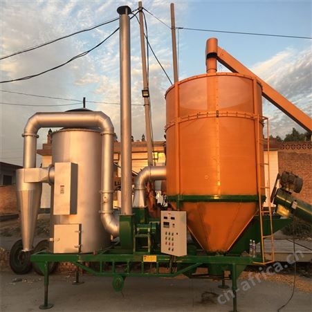 小型可移动稻谷烘干机 水稻烘干设备 连续式农作物烘干机器