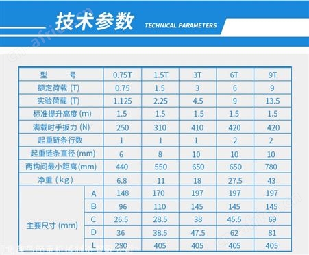 手板链条葫芦 手板葫芦磨擦片刹车片