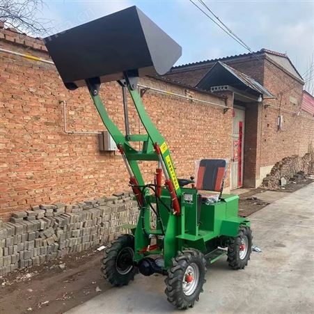 新能源四驱小铲车 农用小型电动小铲车 大功率电动装载机