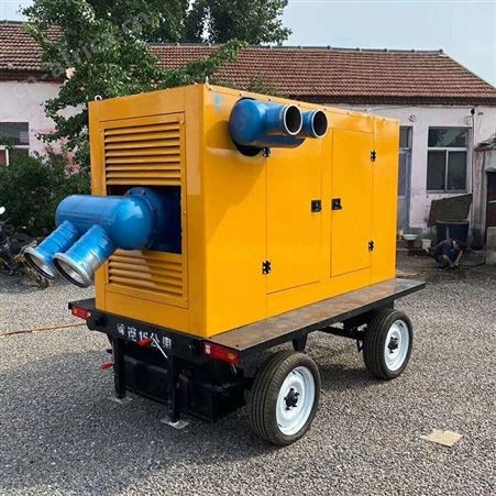 柴油抽水泵车 全自动抽水泵车 移动自吸水泵车盛祥顺