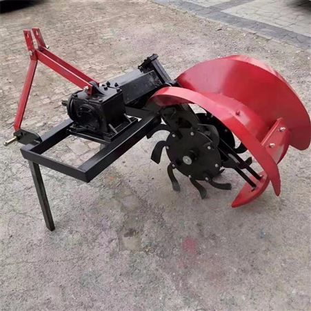 车载式液压  拖拉机带小型开沟机  四轮多功能田园管理机