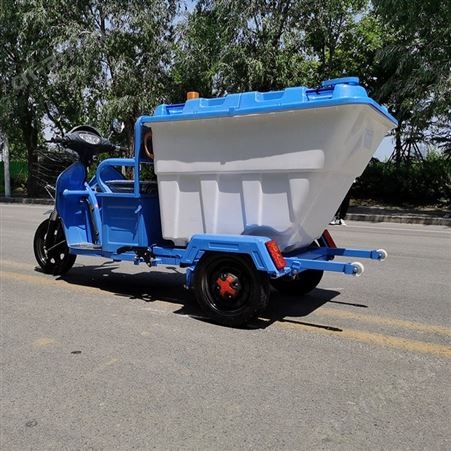 三轮垃圾车 定制环保清运车 自卸全封闭环卫车
